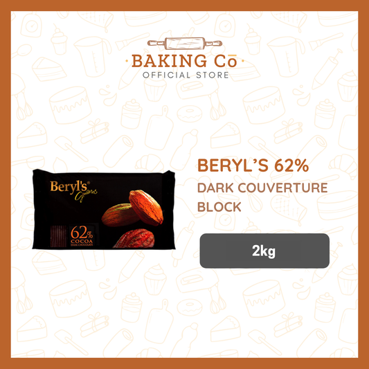 Beryl's 62% Dark Chocolate Block