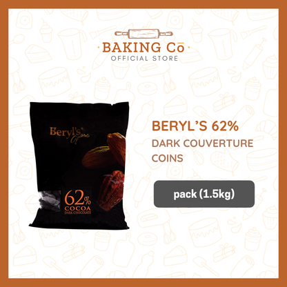 Beryl's 62% Dark Chocolate Coins