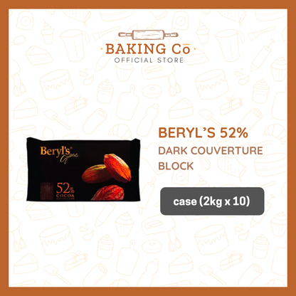 Beryl's 52% Dark Chocolate Block