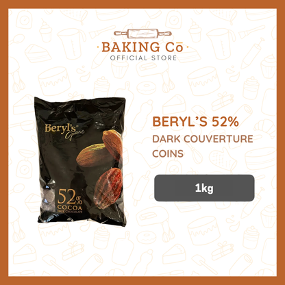 Beryl's 52% Dark Chocolate Coins