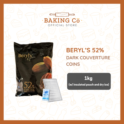 Beryl's 52% Dark Chocolate Coins