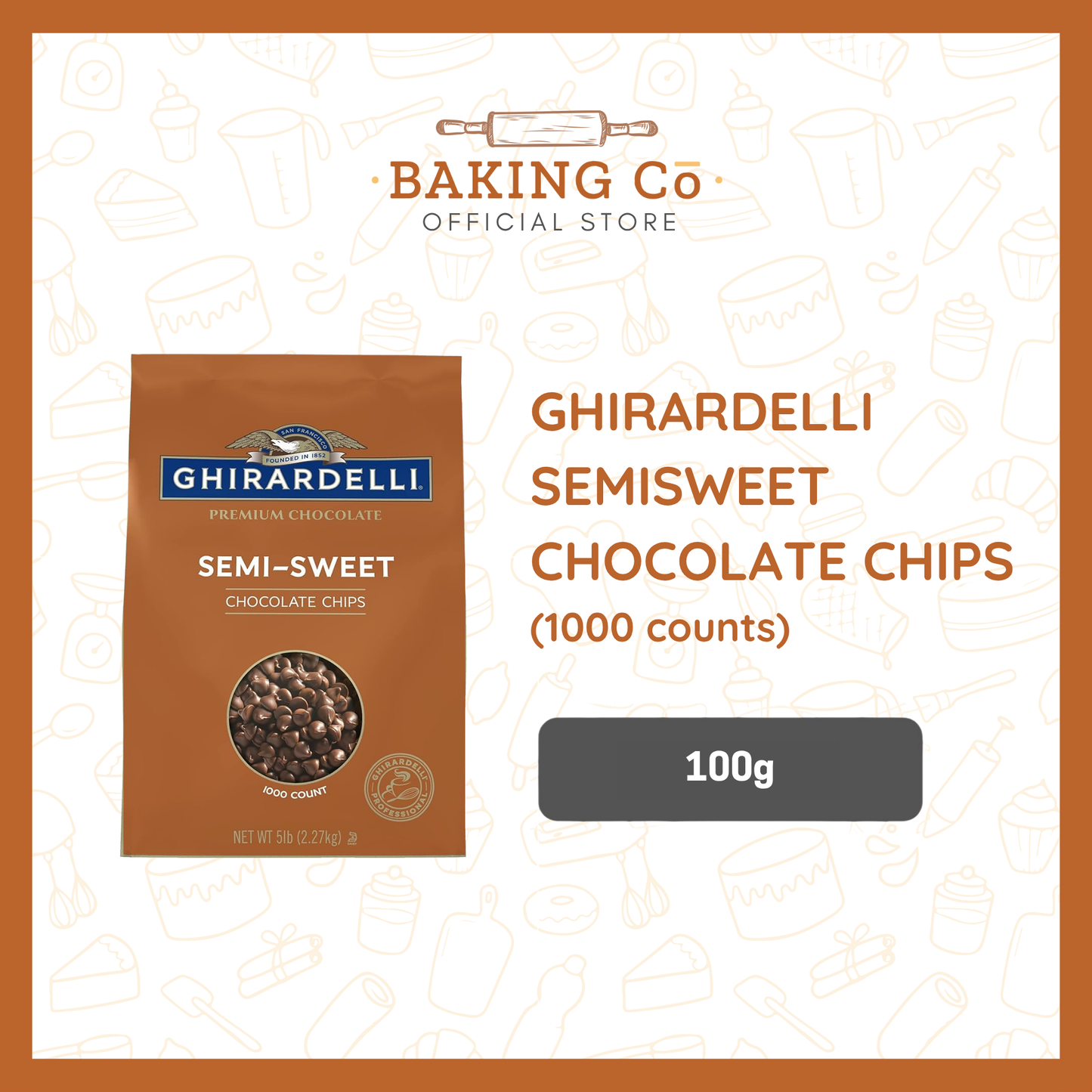 Ghirardelli Semisweet Chocolate Chips