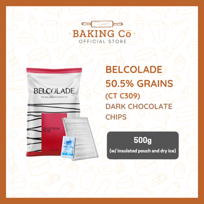 Belcolade 50.5% Dark Chocolate Grains