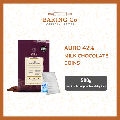 Auro Chocolate 42% Milk Chocolate Coins