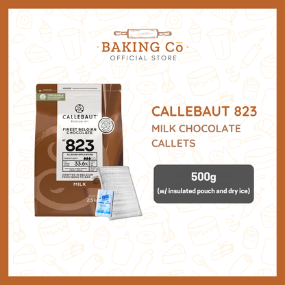 Callebaut 823 Milk Chocolate Callets