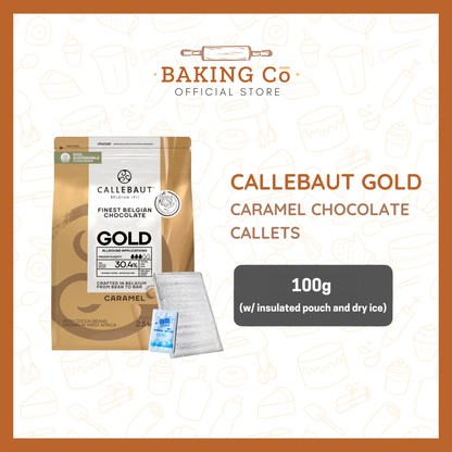 Callebaut Gold Caramel Chocolate Callets