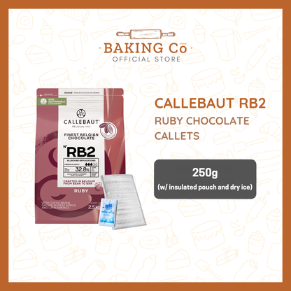 Callebaut RB2 Ruby Chocolate Callets
