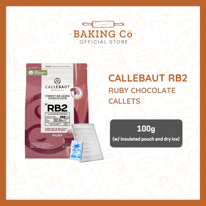 Callebaut RB2 Ruby Chocolate Callets