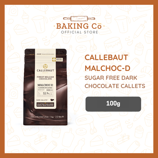 Callebaut Malchoc-D Sugar Free Dark Chocolate Callets