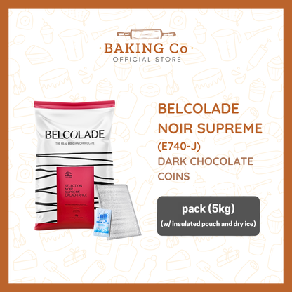 Belcolade 70% Dark Chocolate Coins