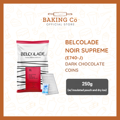 Belcolade 70% Dark Chocolate Coins