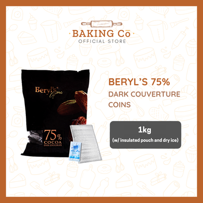 Beryl's 75% Dark Chocolate Coins