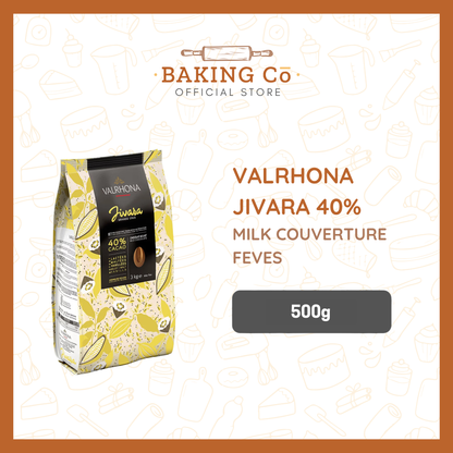 Valrhona Jivara 40% Milk Chocolate Feves