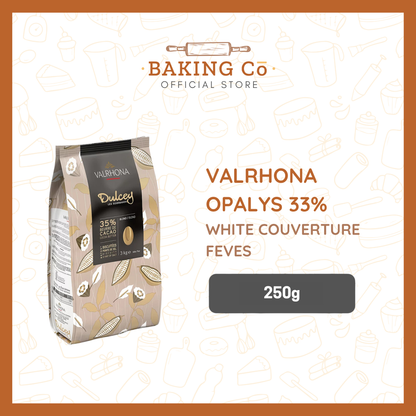 Valrhona Opalys 33% White Chocolate Feves