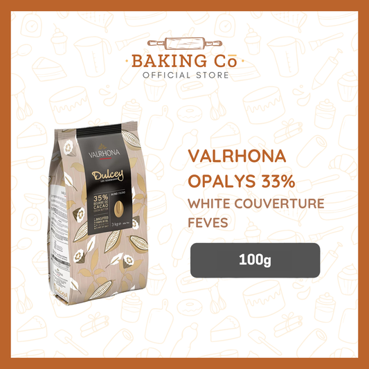 Valrhona Opalys 33% White Chocolate Feves
