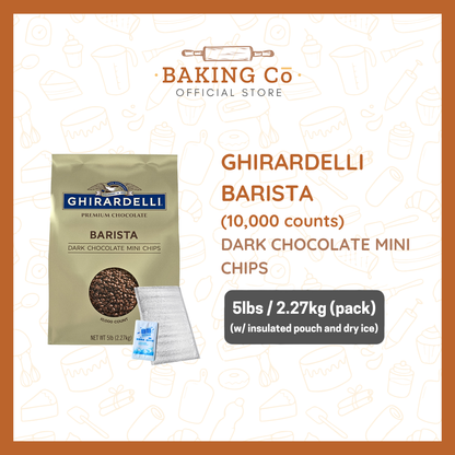 Ghirardelli Barista Dark Mini Chocolate Chips