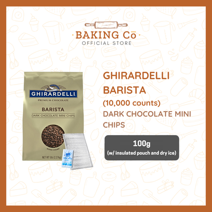 Ghirardelli Barista Dark Mini Chocolate Chips