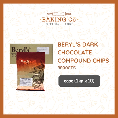 Beryl's Dark Chocolate Chips 8800cts