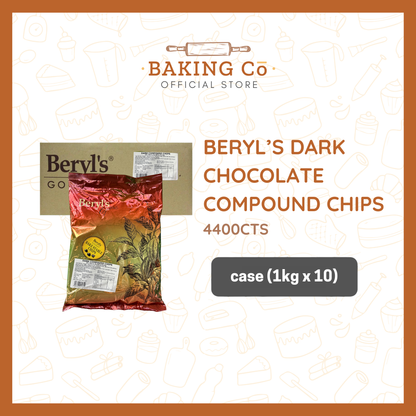 Beryl's Dark Chocolate Chips 4400cts