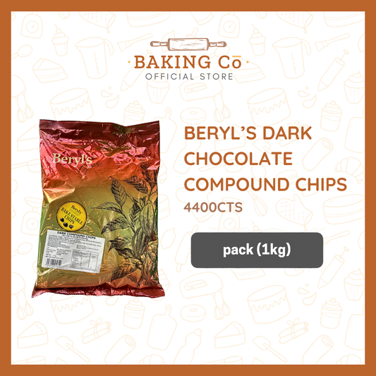 Beryl's Dark Chocolate Chips 4400cts