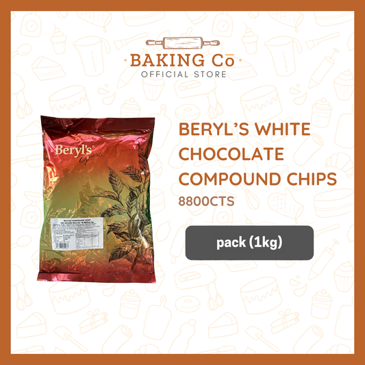 Beryl's White Chocolate Chips 8800cts