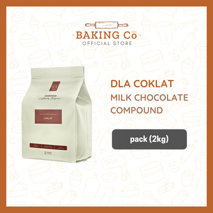 DLA Milk Coklat Chocolate Compound Coins