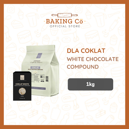 DLA White Coklat Chocolate Compound Coins