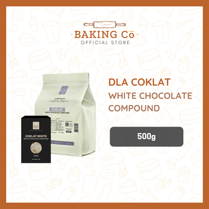 DLA White Coklat Chocolate Compound Coins