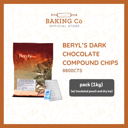 Beryl's Dark Chocolate Chips 8800cts