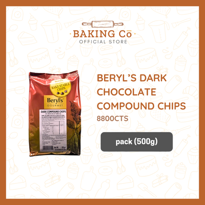 Beryl's Dark Chocolate Chips 8800cts