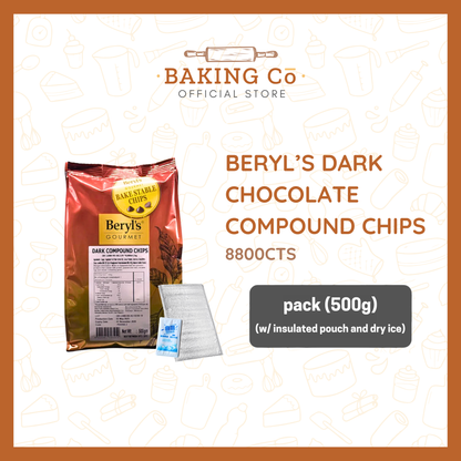 Beryl's Dark Chocolate Chips 8800cts