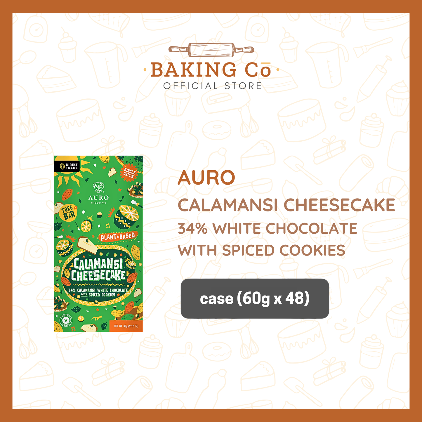 Auro 34% Calamansi Cheesecake