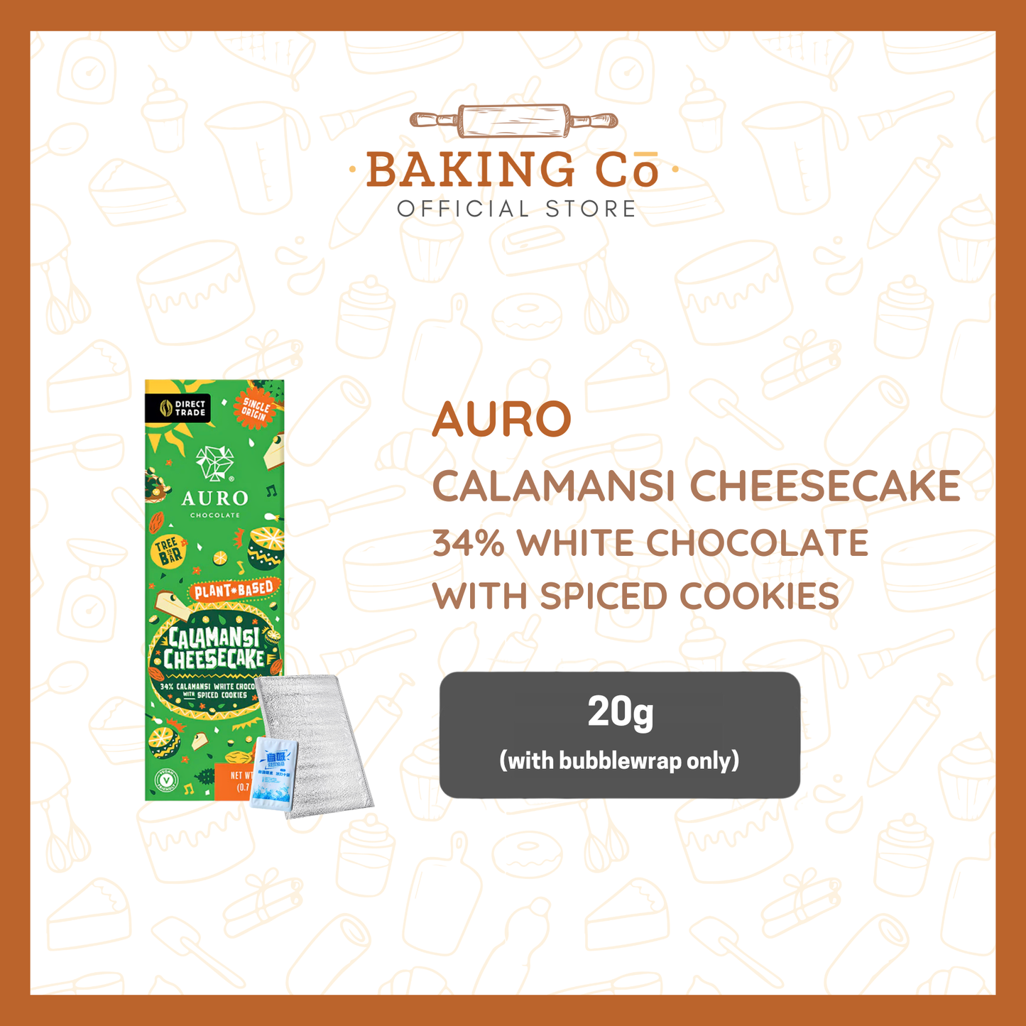 Auro 34% Calamansi Cheesecake