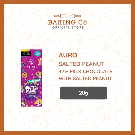 Auro 47% Milk Chocolate w/ Salted Peanut Bar