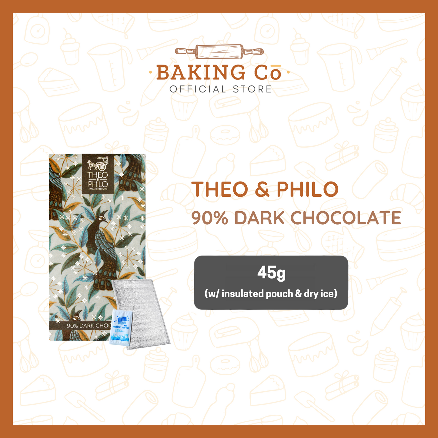 Theo & Philo 90% Dark Chocolate