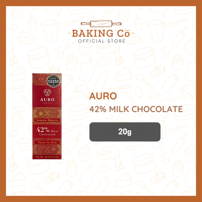 Auro 42% Milk Chocolate Bar