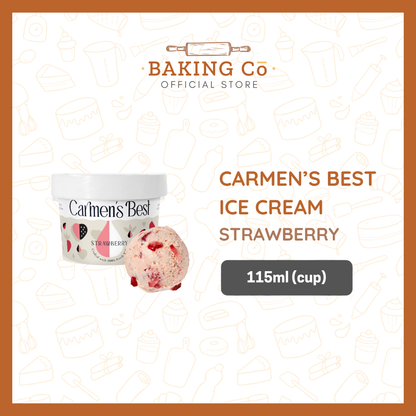 Carmen's Best Strawberry Ice Cream