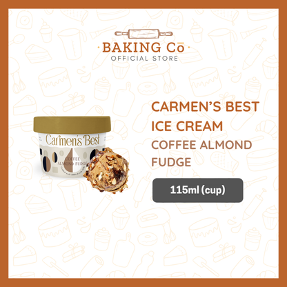 Carmen's Best Coffee Almond Fudge Ice Cream