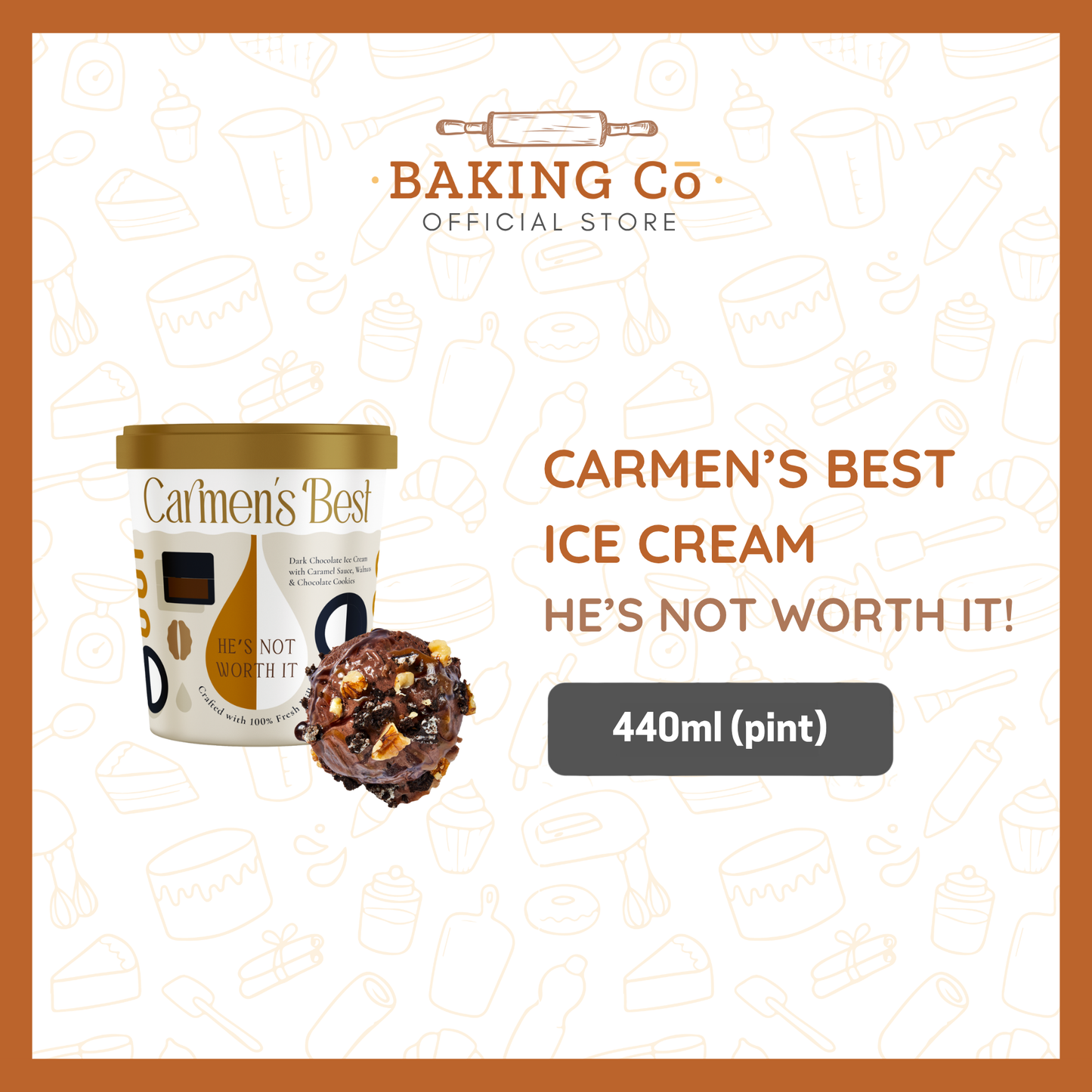 Carmen's Best He's Not Worth It! Ice Cream