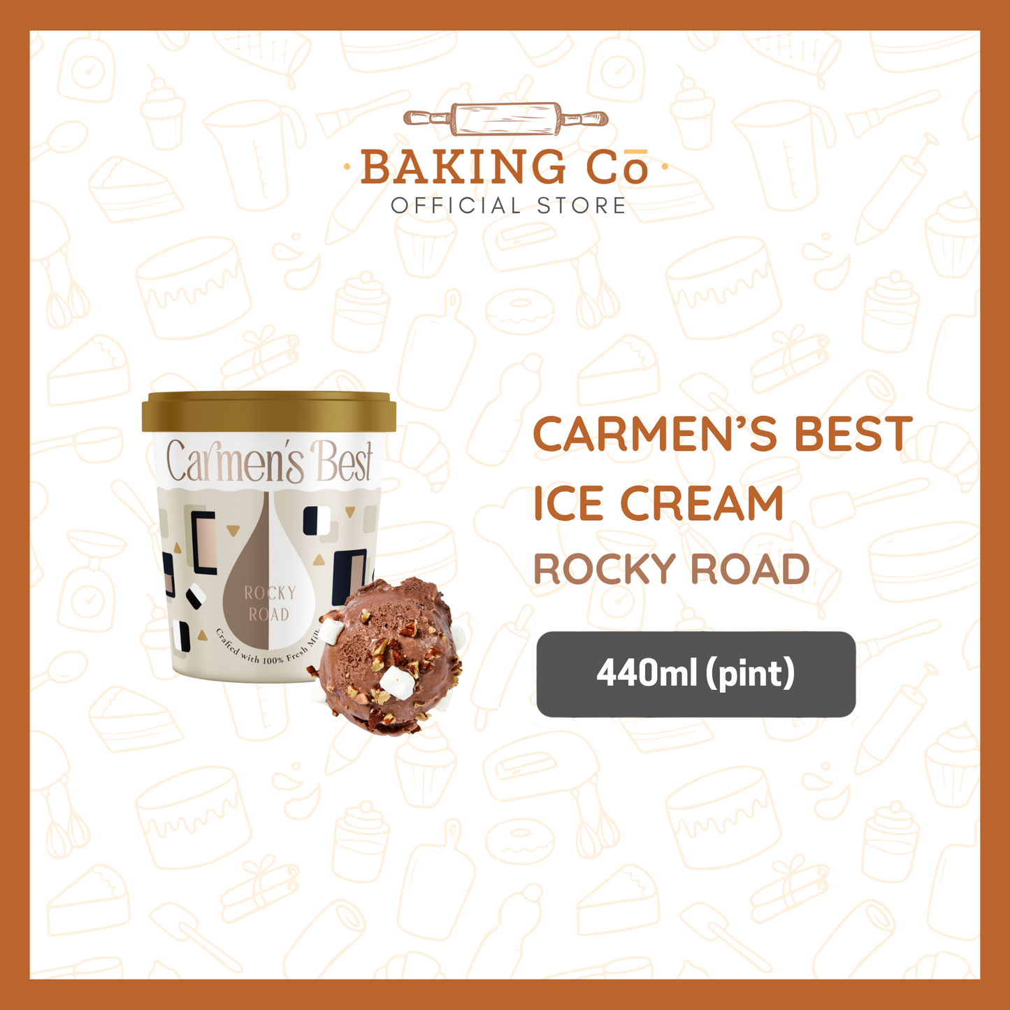 Carmen's Best Rocky Road Ice Cream