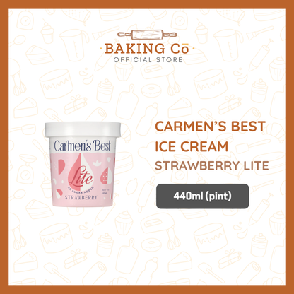 Carmen's Best Strawberry Lite Ice Cream