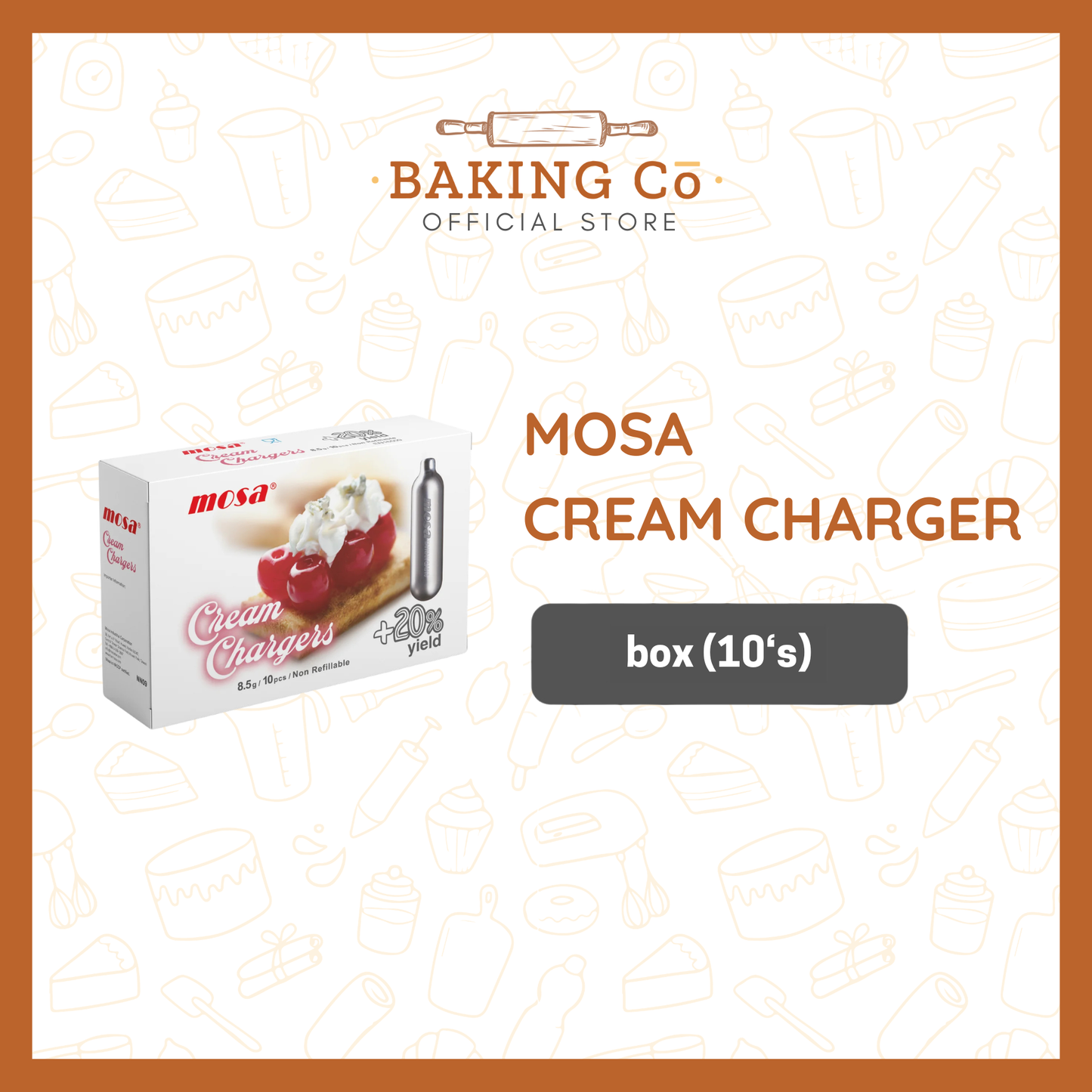 Mosa Cream Charger