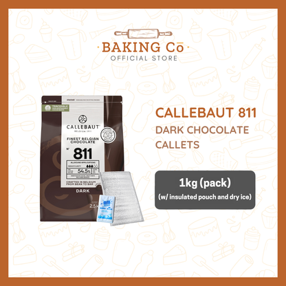 Callebaut 811 Dark Chocolate Callets