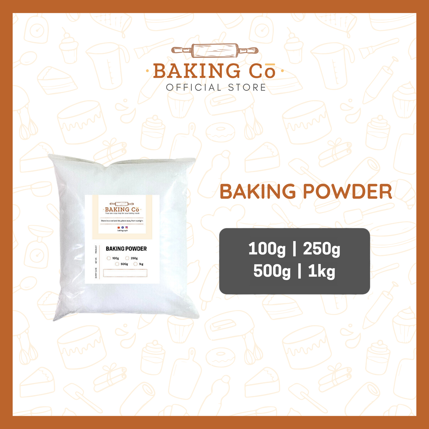 Baking Cō Double-Acting Baking Powder