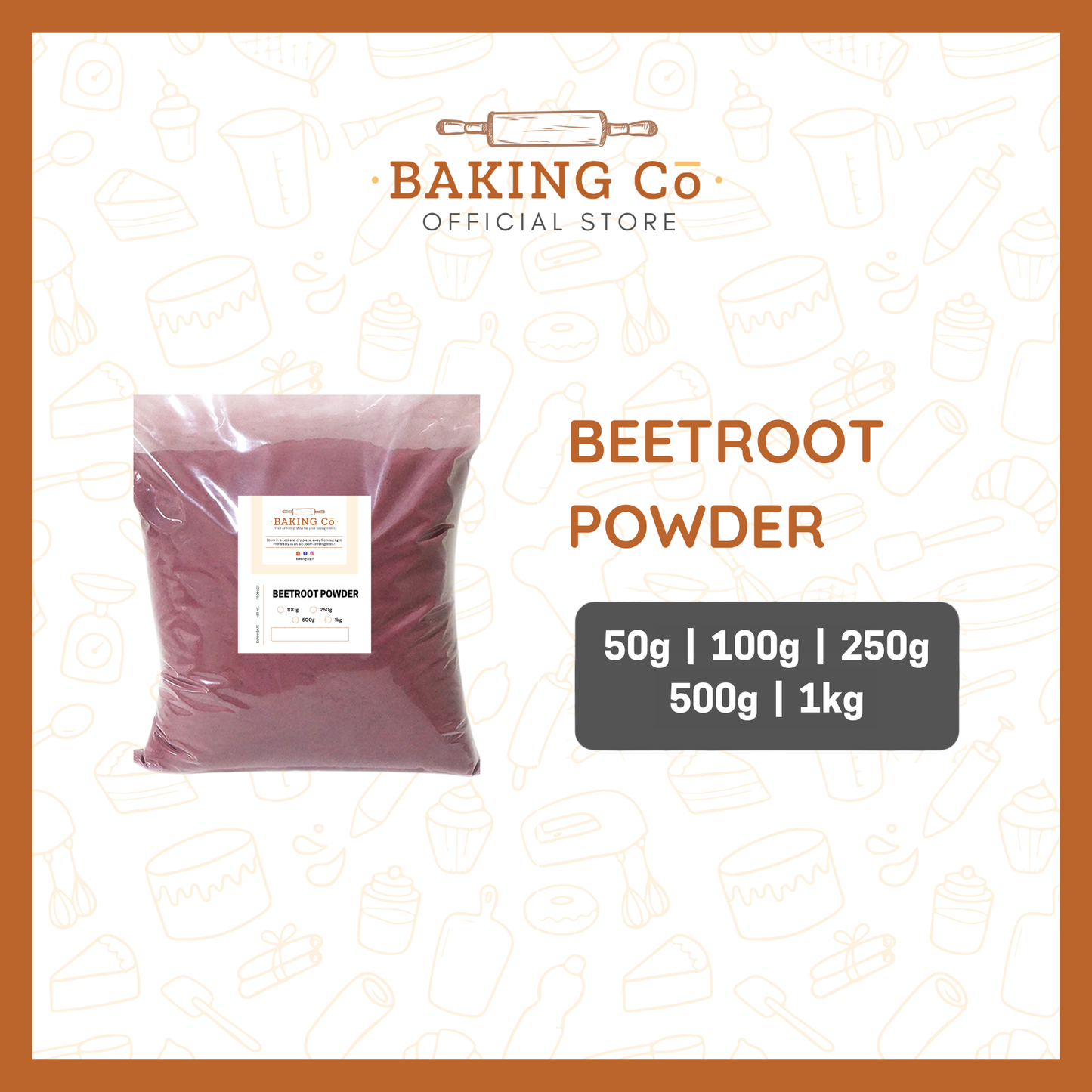 Baking Cō Beetroot Powder