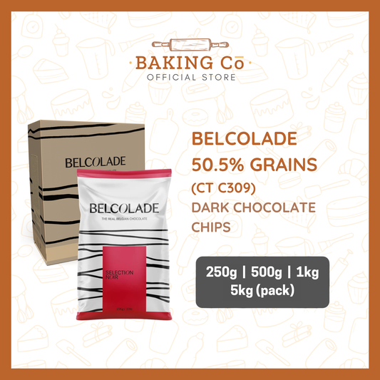 Belcolade 50.5% Dark Chocolate Grains