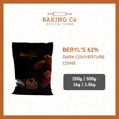 Beryl's 62% Dark Chocolate Coins