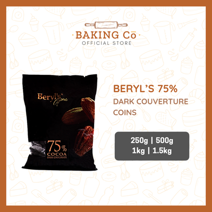 Beryl's 75% Dark Chocolate Coins