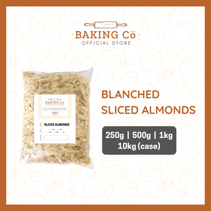 Baking Cō Blanched Sliced Almonds