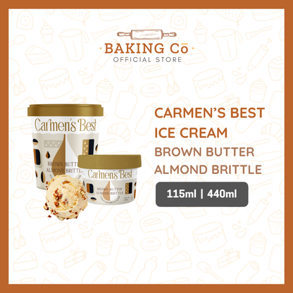 Carmen's Best Brown Butter Almond Brittle Ice Cream
